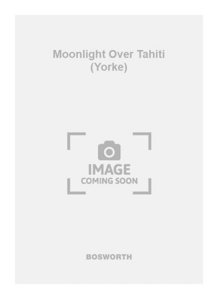 Moonlight Over Tahiti (Yorke) Orchestra scores gallery preview page 1