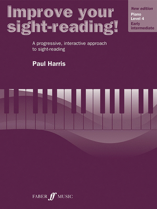 Book cover for Improve Your Sight-reading! Piano, Level 4