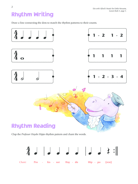 Music for Little Mozarts -- Rhythm Speller, Book 3