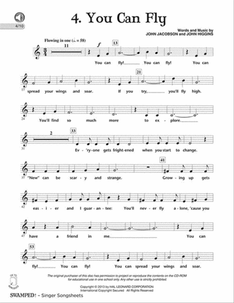 Swamped! Swamped! Choir scores gallery preview page 6