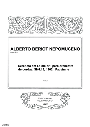 Book cover for Serenata em La maior