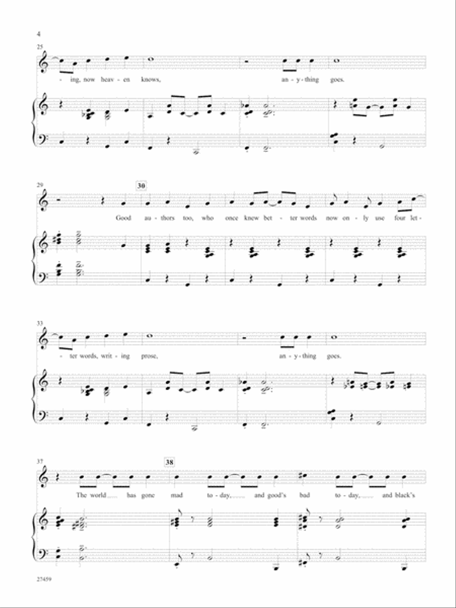 Standards for Solo Singers Medium-High Voice scores gallery preview page 4