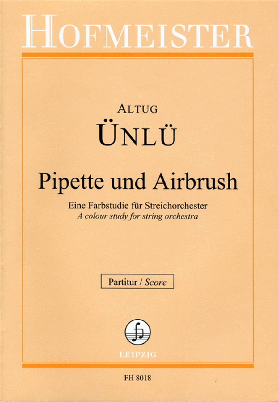 Pipette und Airbrush / Partitur