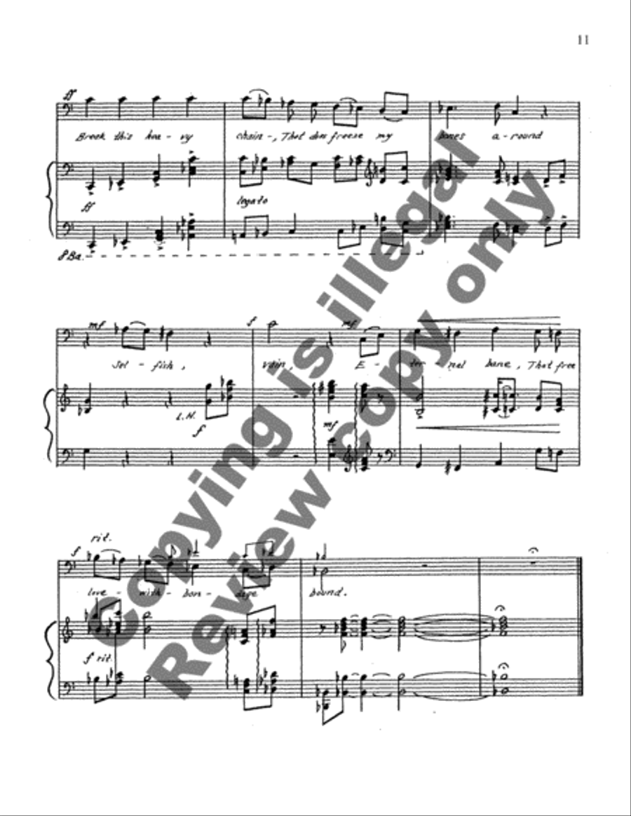 Songs of Experience Baritone Voice scores gallery preview page 7