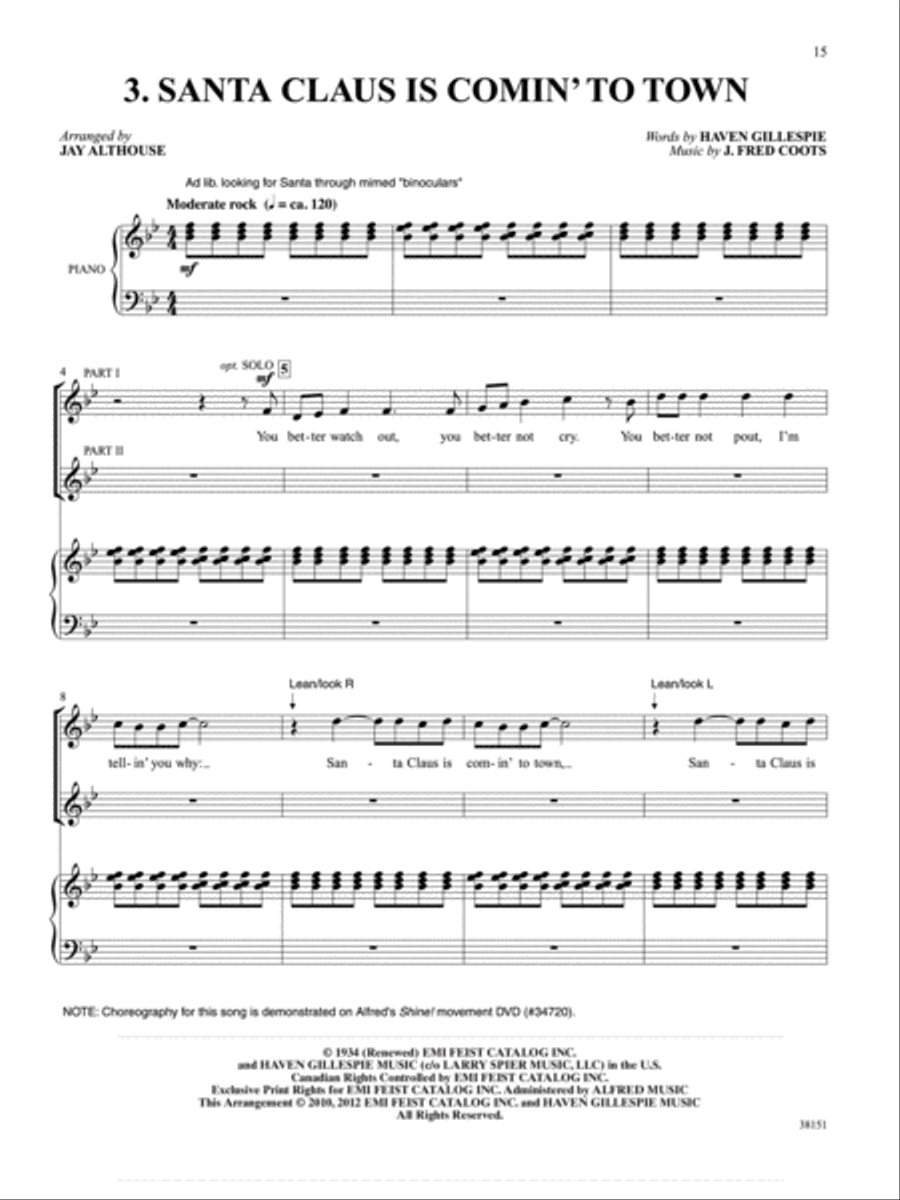 Jingle Bell Jukebox . . . The Flip Side! 2-Part scores gallery preview page 5