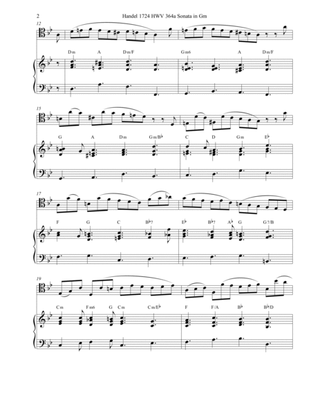 Handel's Gigue or Tarantela For Bassoon Solo