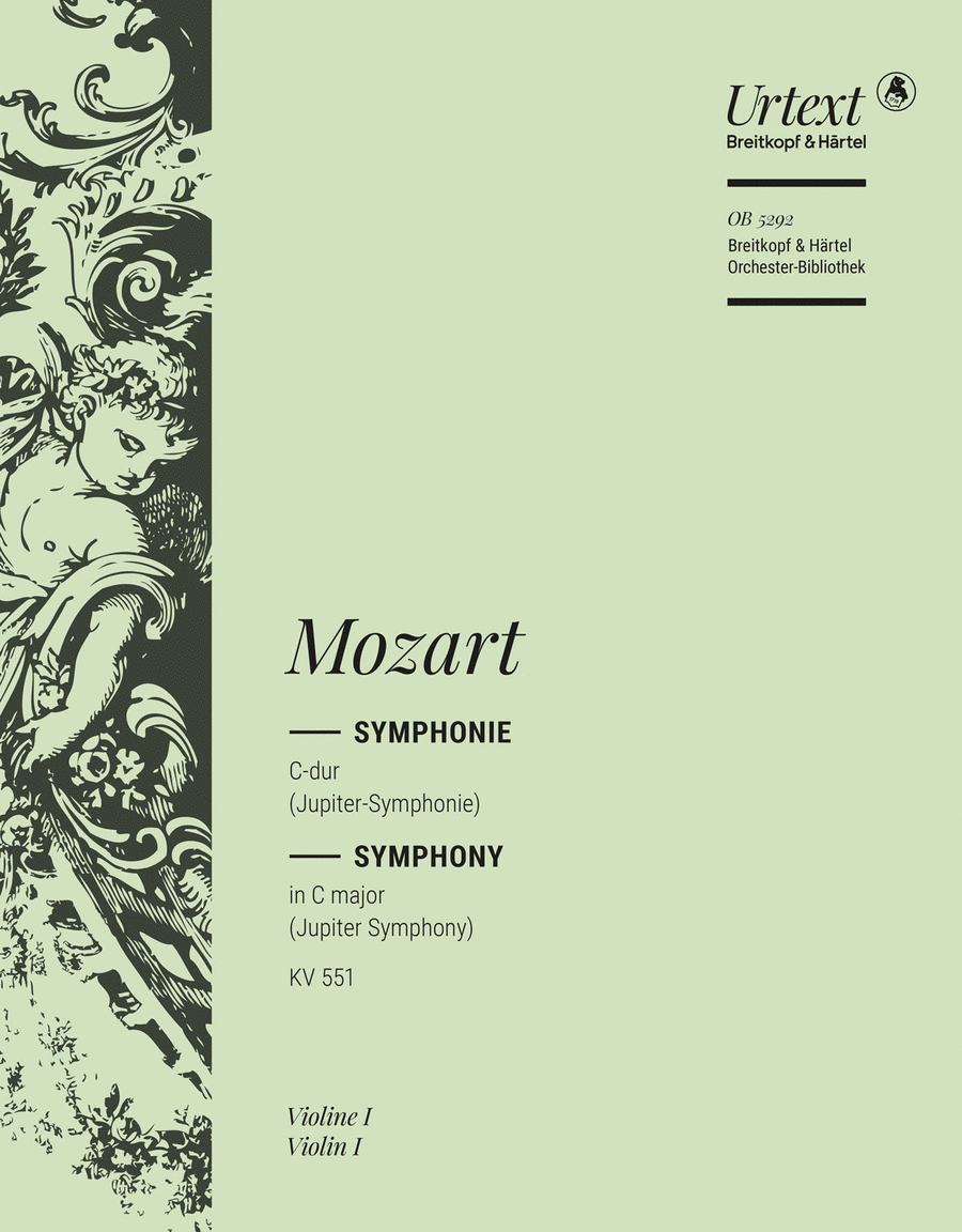 Symphony [No. 41] in C major K. 551 Orchestra scores gallery preview page 1