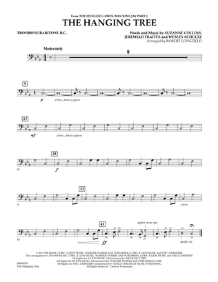 The Hanging Tree (from The Hunger Games: Mockingjay Part 1) - Trombone/Baritone B.C.