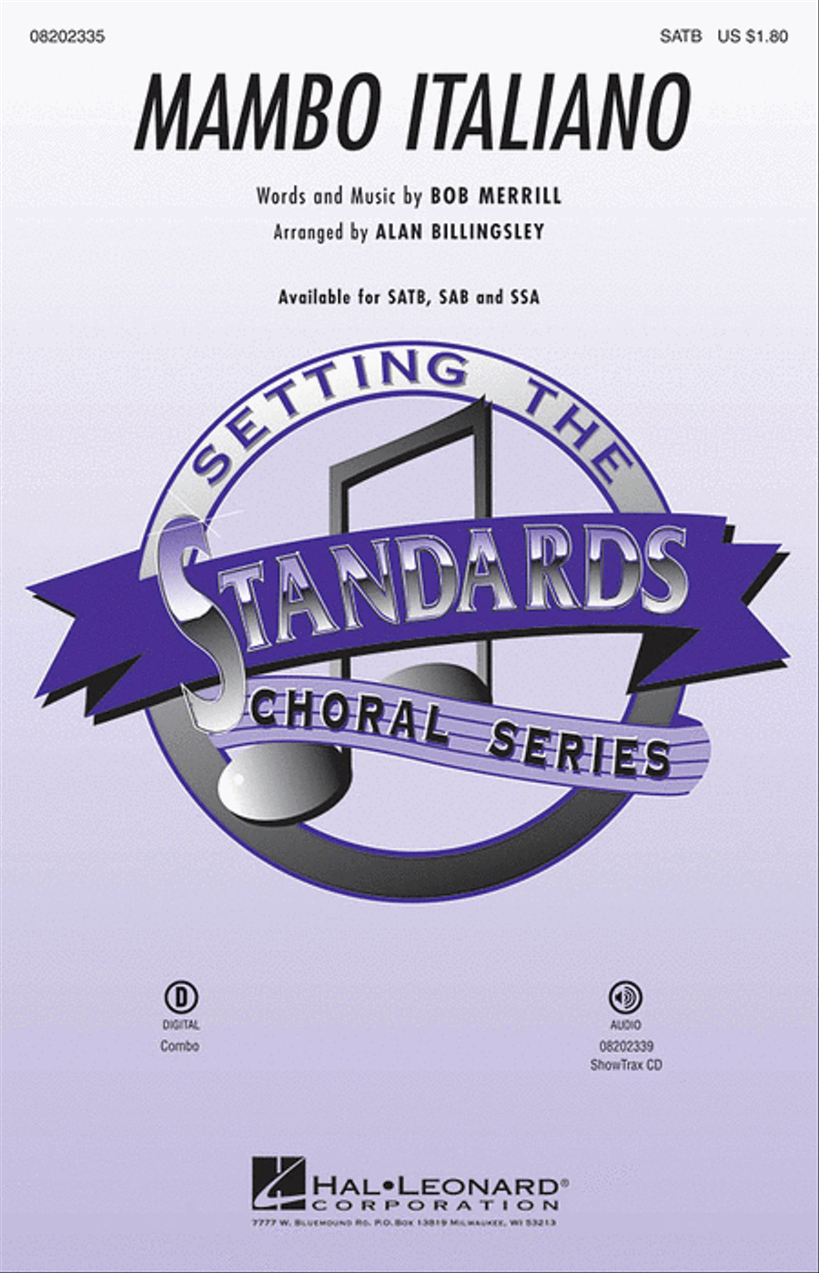 Mambo Italiano Show Choir scores gallery preview page 1