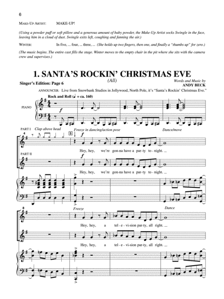 Santa's Rockin' Christmas Eve - Preview CD (CD only) image number null
