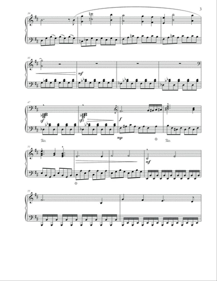 Sonata Tormentosa Piano Solo scores gallery preview page 3