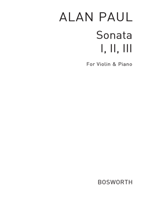 Book cover for Alan Paul: Sonata For Viola And Piano