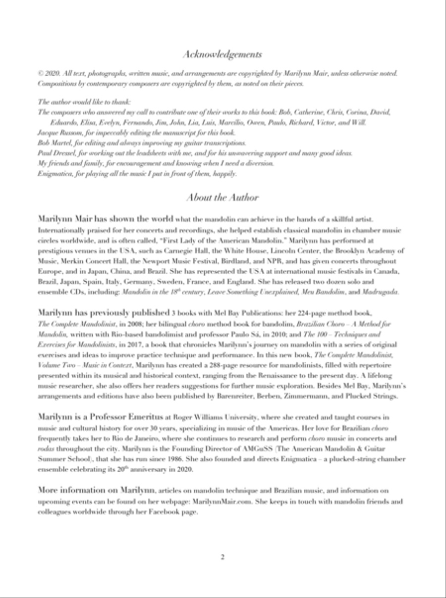 The Complete Mandolinist, Volume 2 Mandolin scores gallery preview page 3