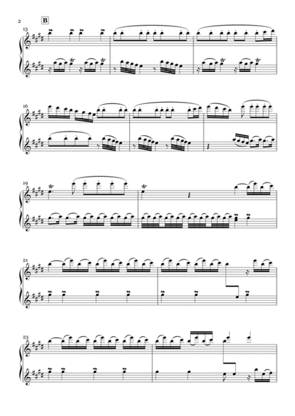 The Four Seasons - Spring for Piano Intermediate image number null