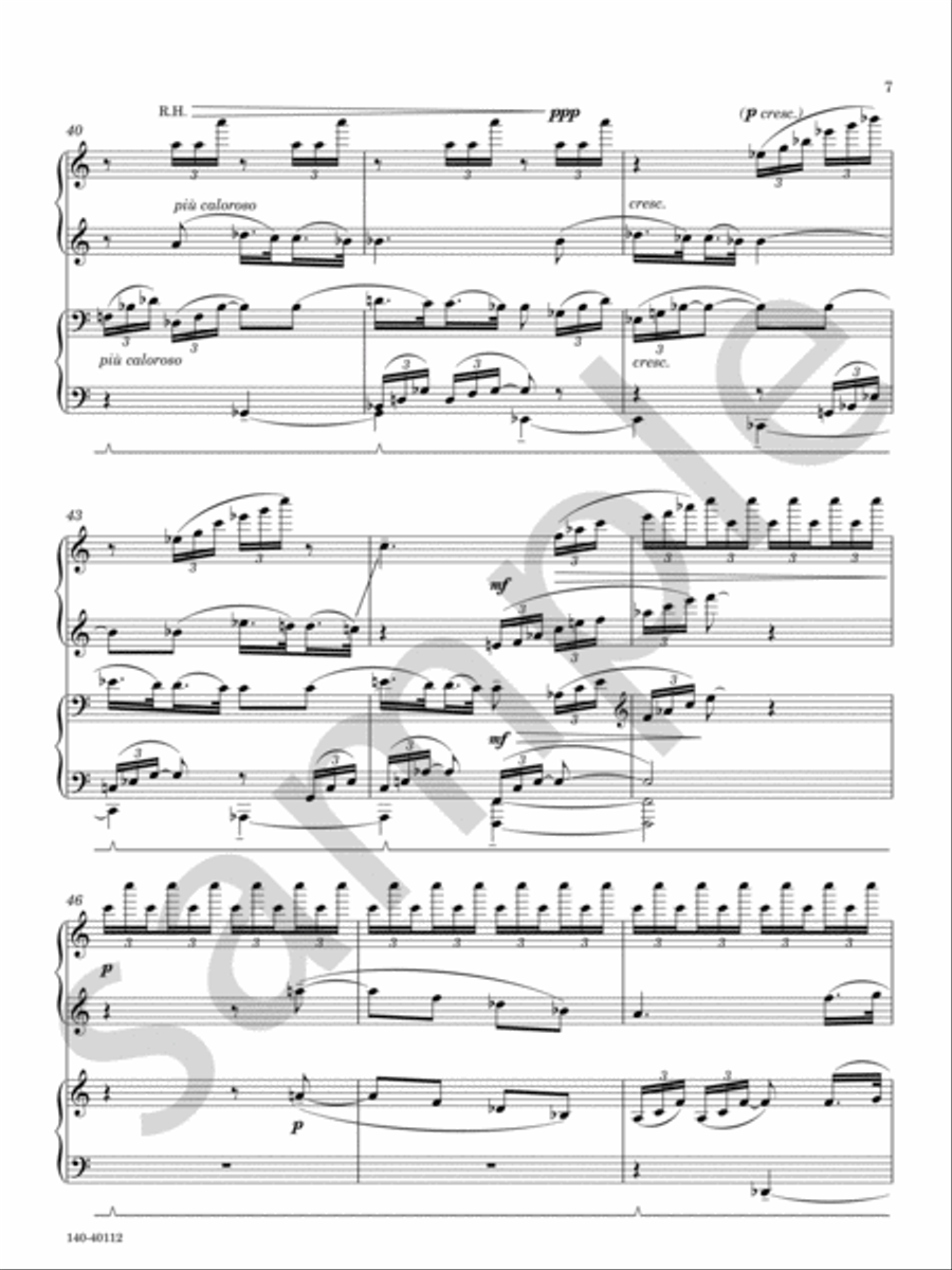 Allegretto Quasi Andantino Chamber Music scores gallery preview page 9