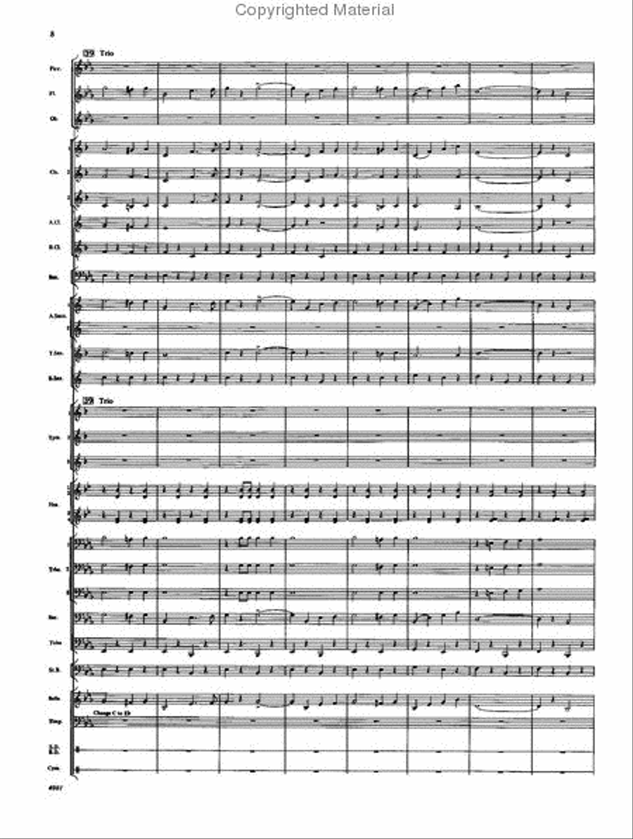 United Nations United Nations Concert Band scores gallery preview page 7