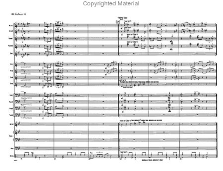 I-80 Shuffle I-80 Shuffle Jazz Ensemble scores gallery preview page 16
