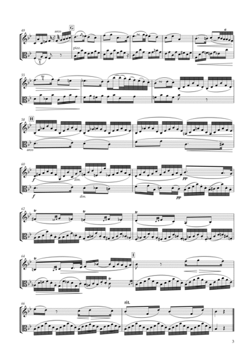 'Adagio' from Duet Op.39 No.1 for Violin & Viola image number null