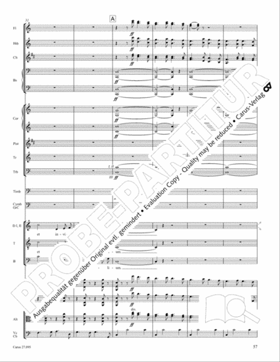Messe solennelle de sainte Cecile STB scores gallery preview page 70