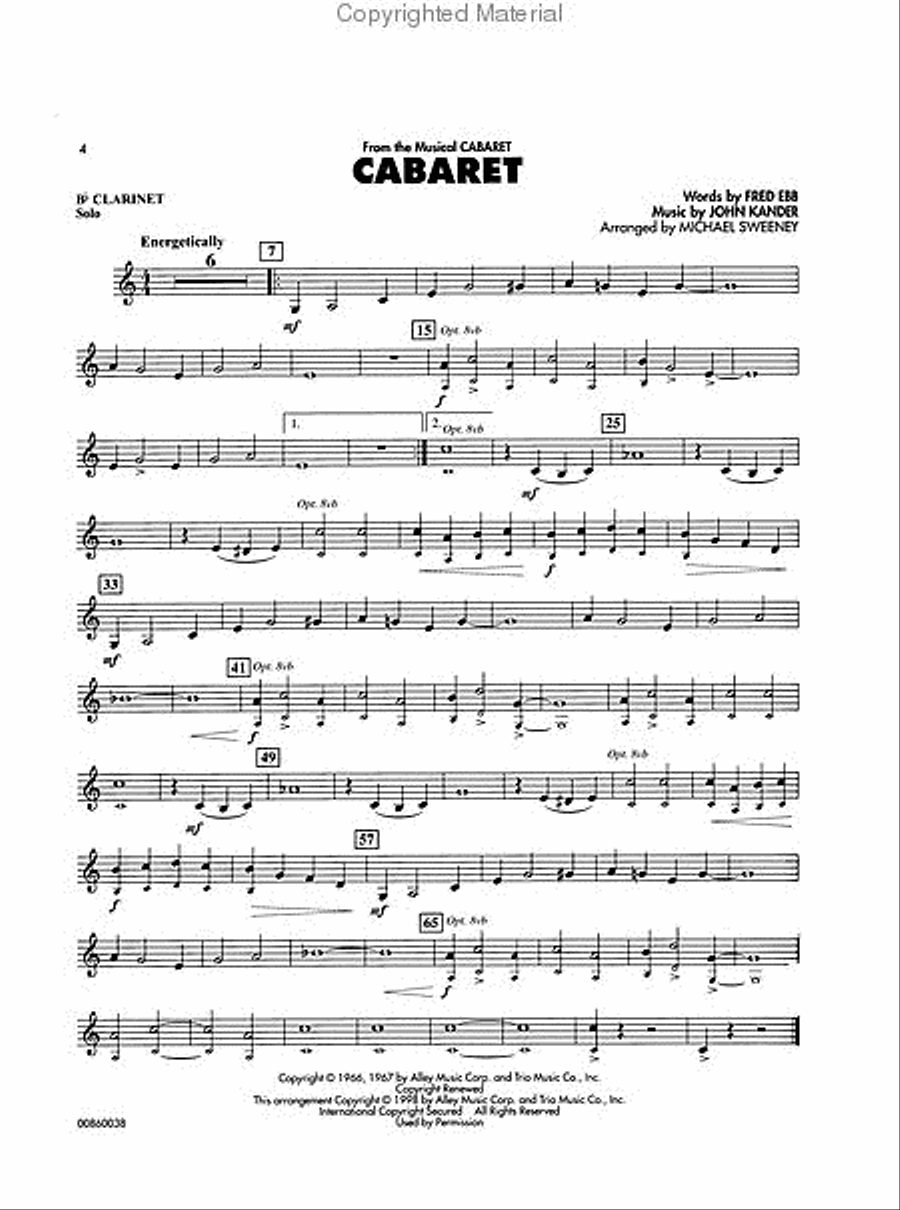 Essential Elements Broadway Favorites Concert Band Methods scores gallery preview page 3