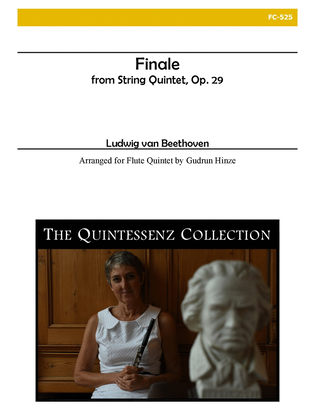 Book cover for Finale from String Quintet, Op. 29 for Flute Quintet