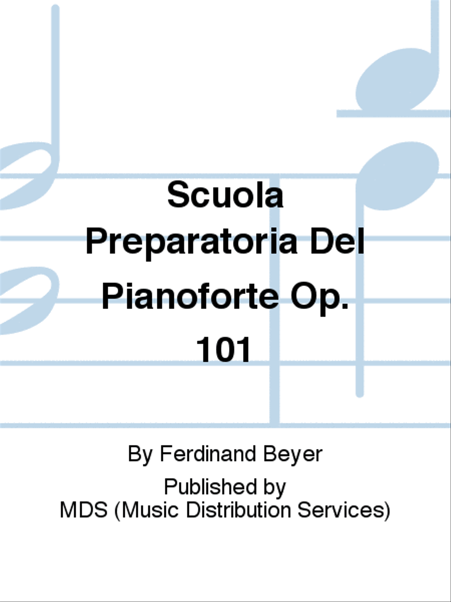 Scuola Preparatoria del Pianoforte op. 101 Piano Solo scores gallery preview page 1