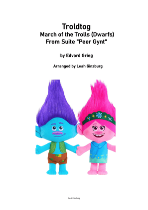 "Troldtog" March of the Trolls (Dwarfs) From Suite "Peer Gynt" by Edvard Grieg