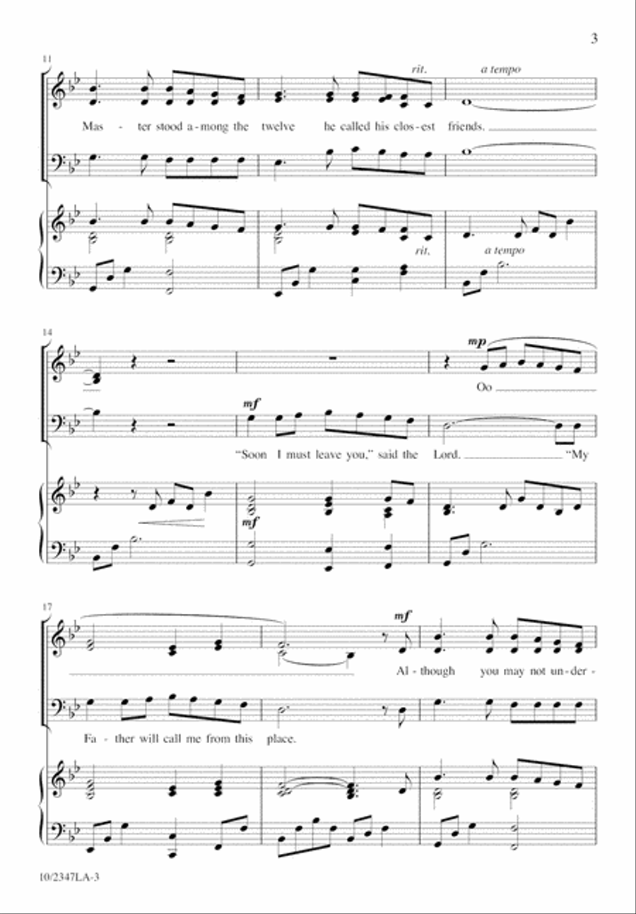 The Upper Room The Upper Room 3-Part scores gallery preview page 3