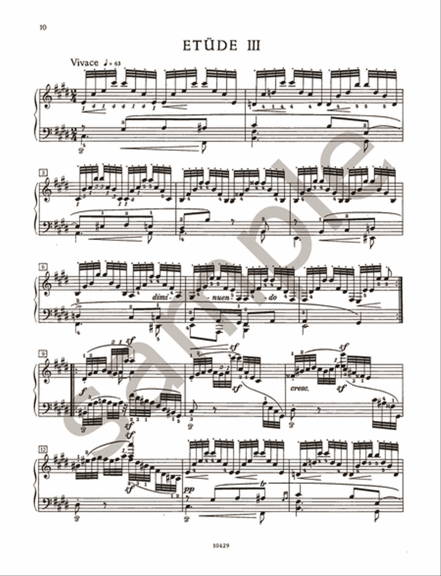 Études symphoniques (in the Form of Variations) Op. 13 for Piano Piano scores gallery preview page 5