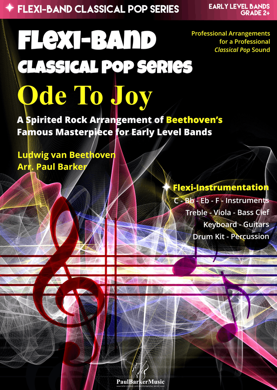 Book cover for Ode To Joy (Flexible Instrumentation)