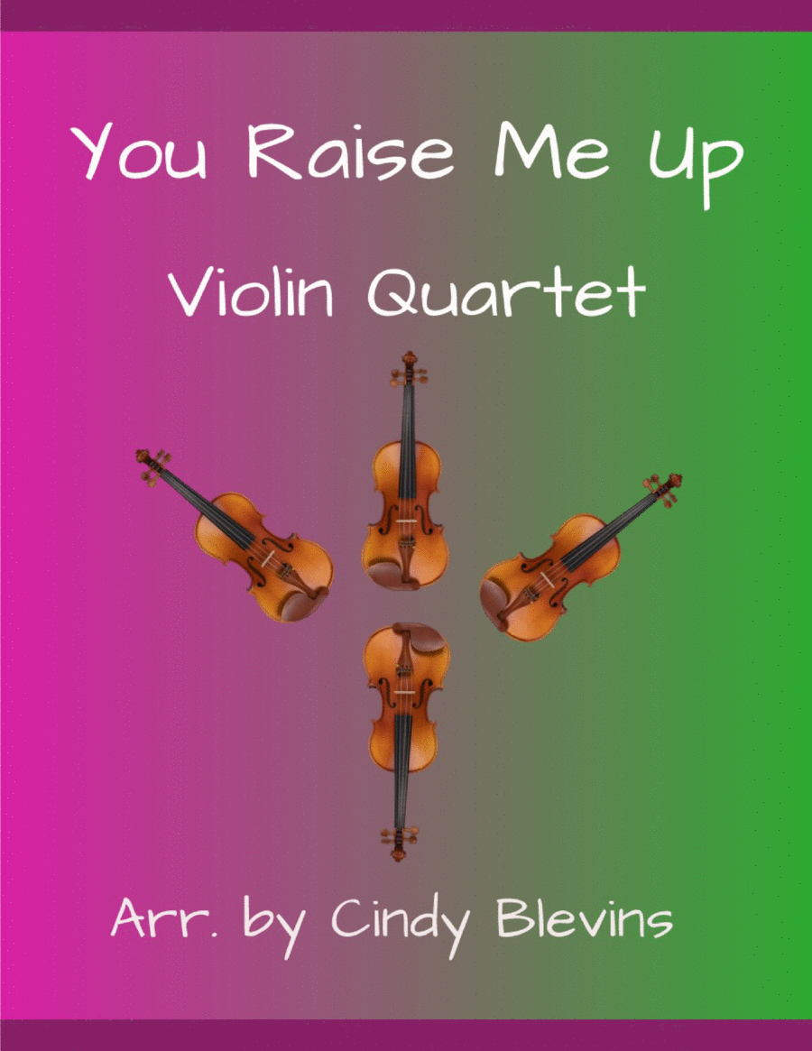 You Raise Me Up String Quartet scores gallery preview page 1