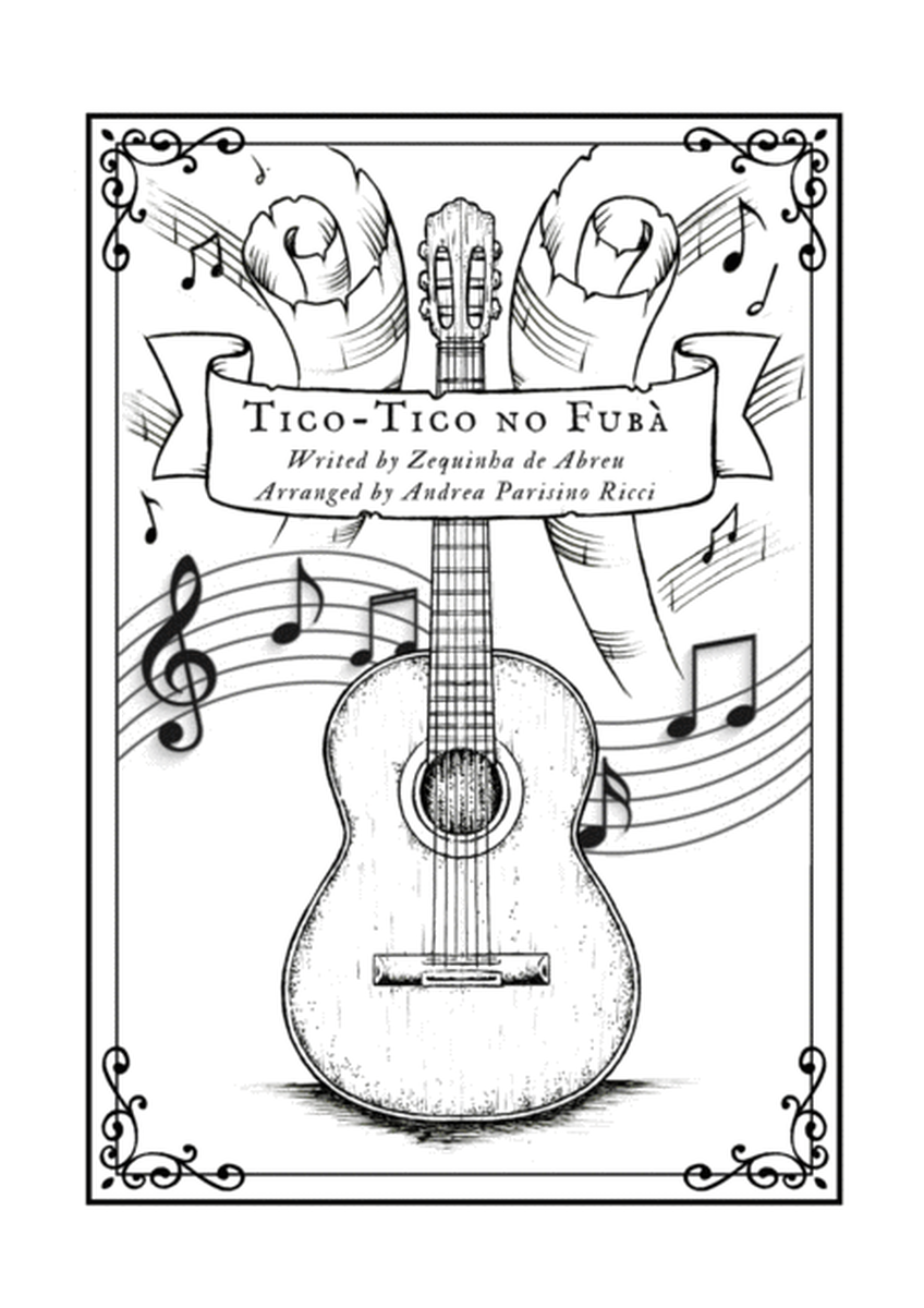 Tico-Tico no Fubá for Classical Guitar