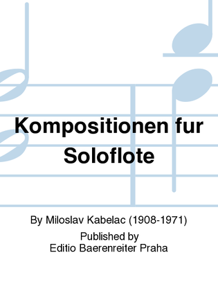 Kompositionen für Soloflöte
