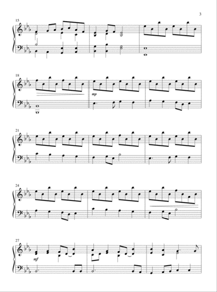 <br>Sheet music extract