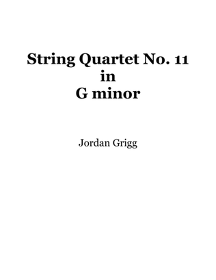 Book cover for String Quartet No.11 in G minor