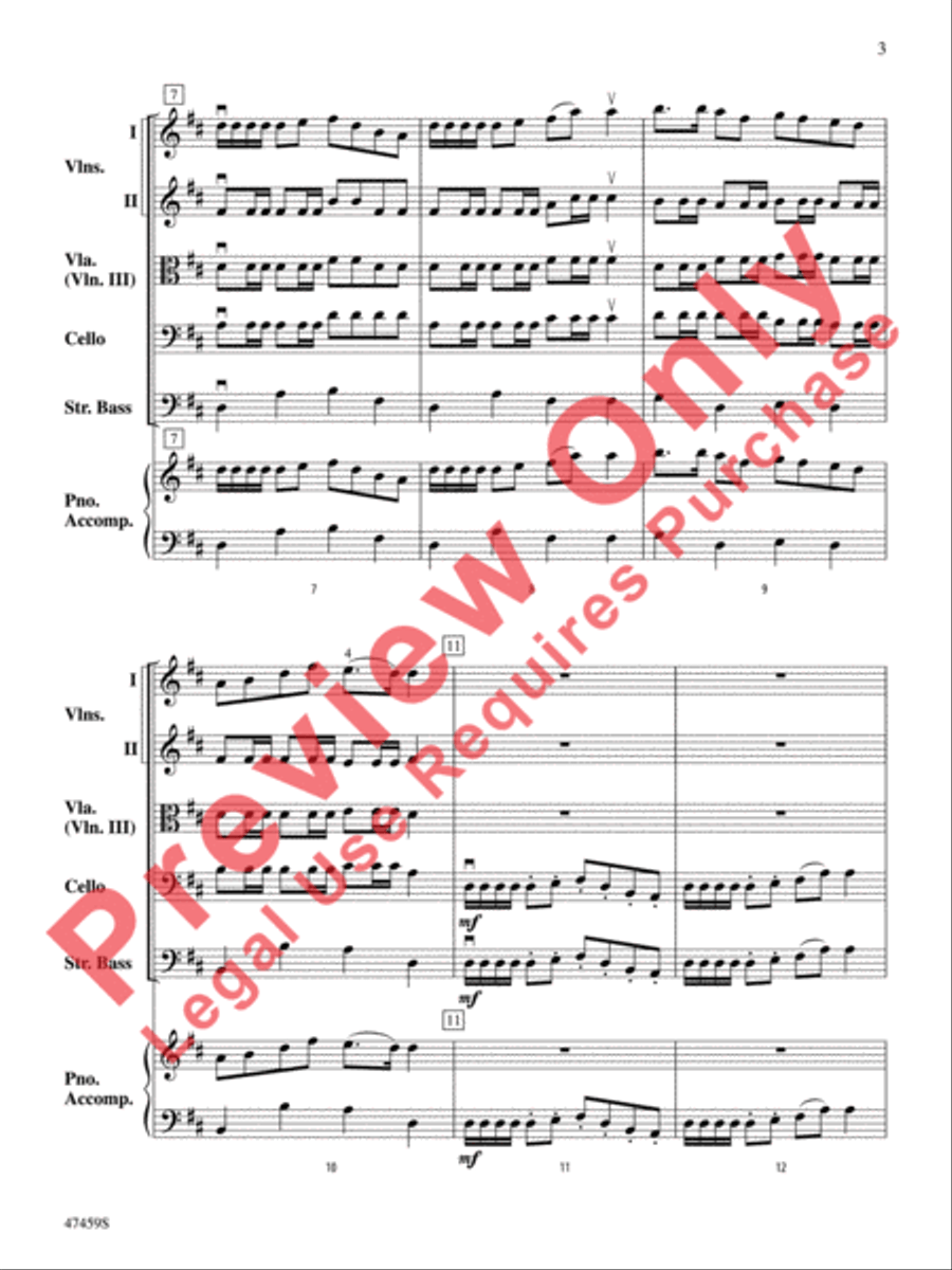 When Robins Dance String Orchestra scores gallery preview page 4