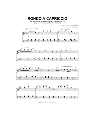 Rondo A Capriccio (Rage Over A Lost Penny), Theme from Op.129