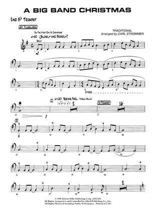 A Big Band Christmas: 2nd B-flat Trumpet