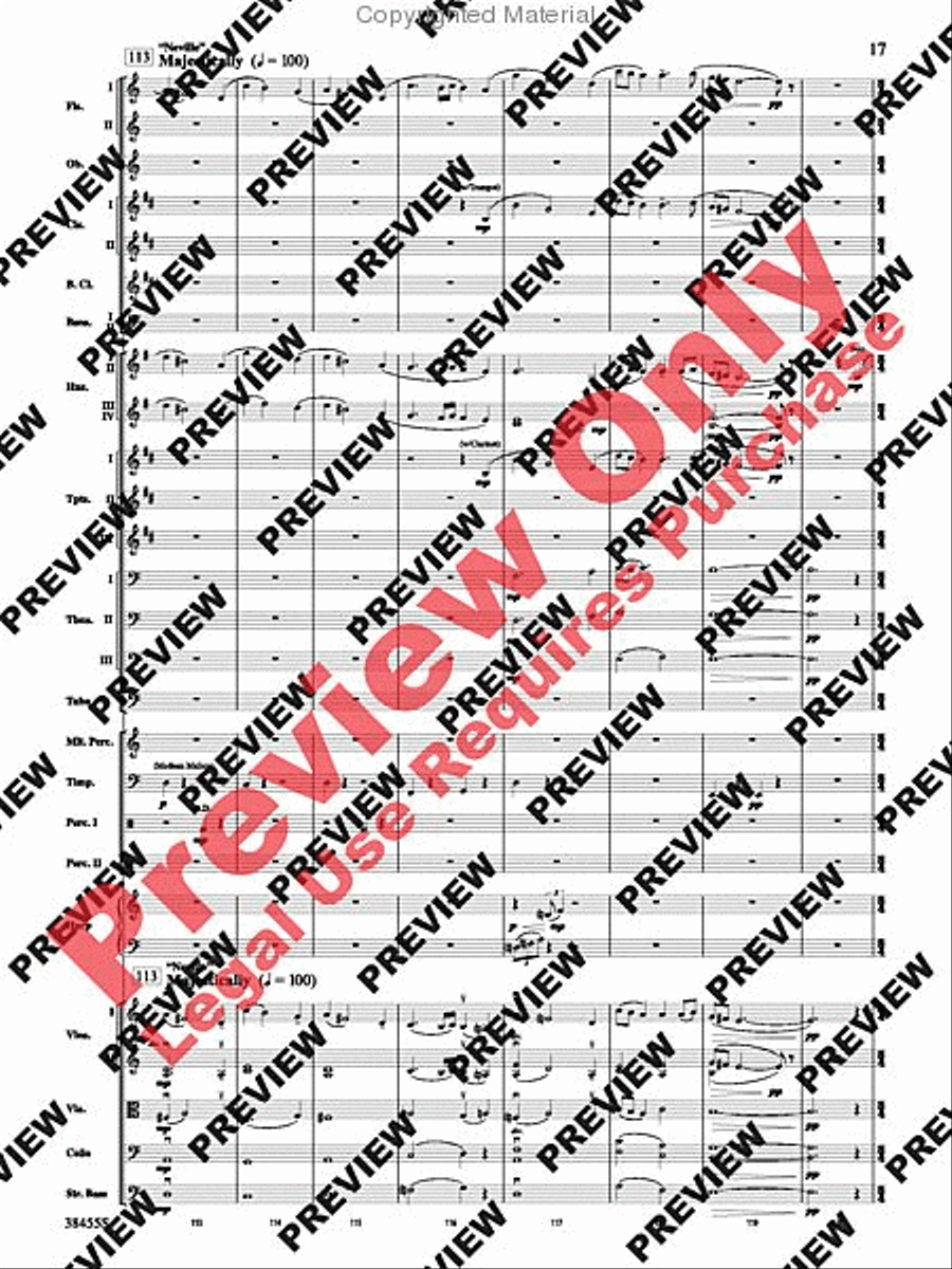 Harry Potter and the Deathly Hallows, Part 2, Suite from Full Orchestra scores gallery preview page 18