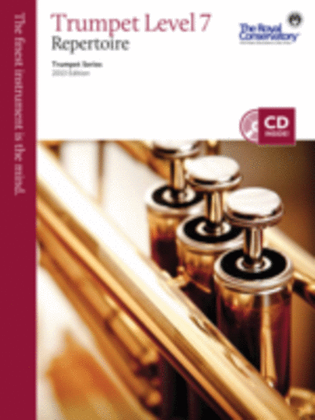 Book cover for Trumpet Repertoire 7