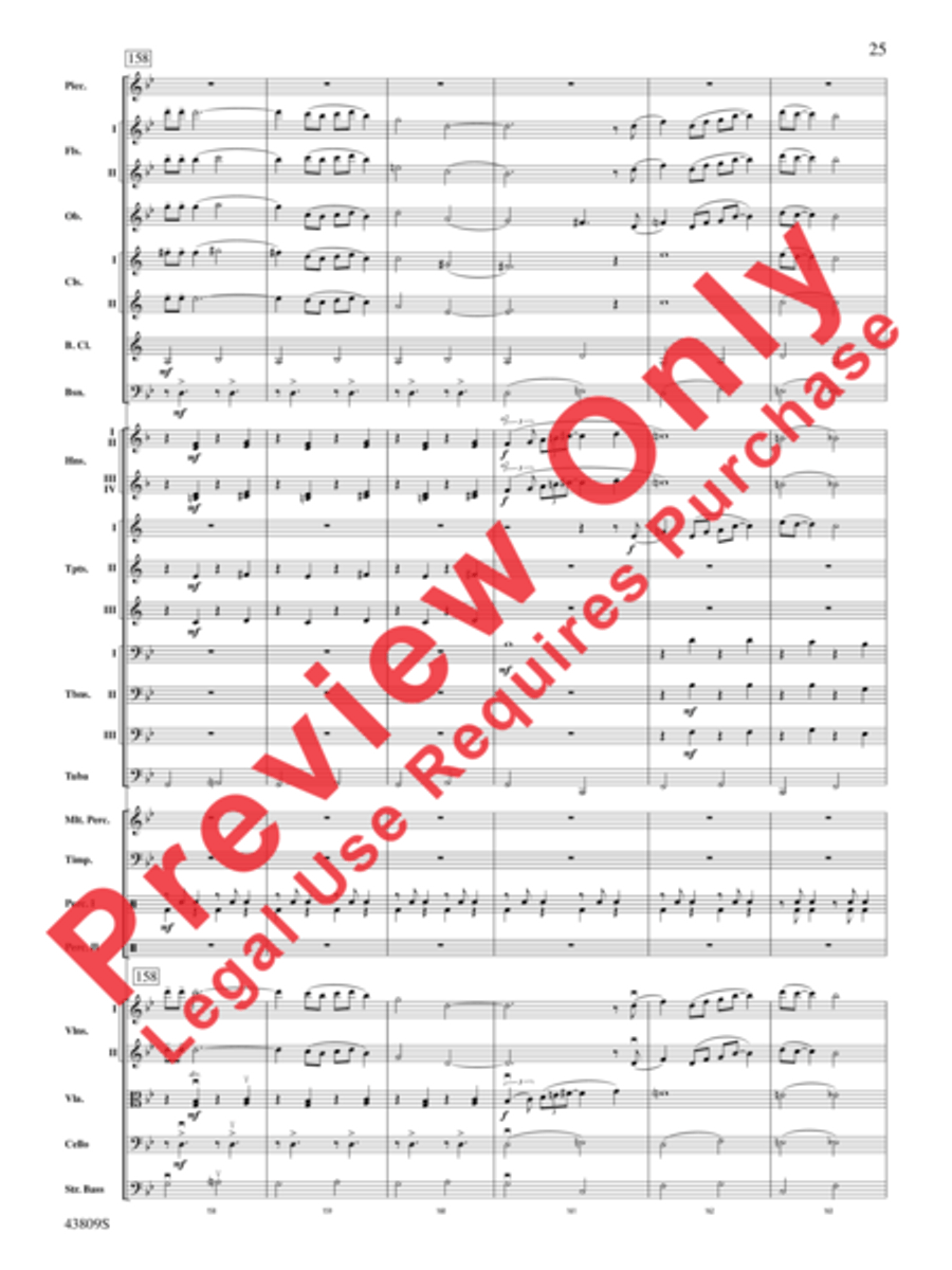 Gershwin by George! Full Orchestra scores gallery preview page 26