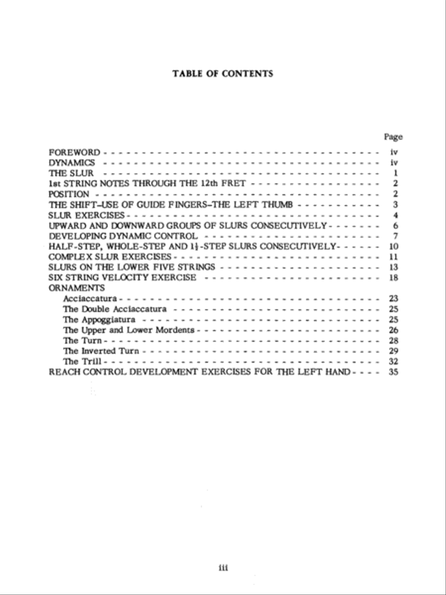 First Supplement Classical Guitar scores gallery preview page 2