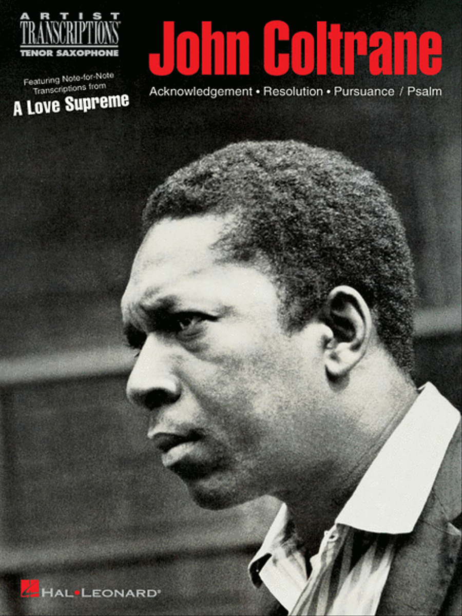 John Coltrane – A Love Supreme Tenor Saxophone scores gallery preview page 1