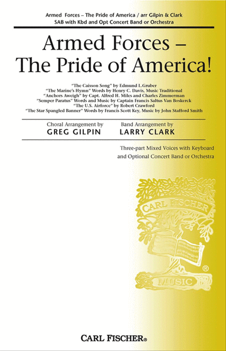 Armed Forces - the Pride of America 3-Part scores gallery preview page 1