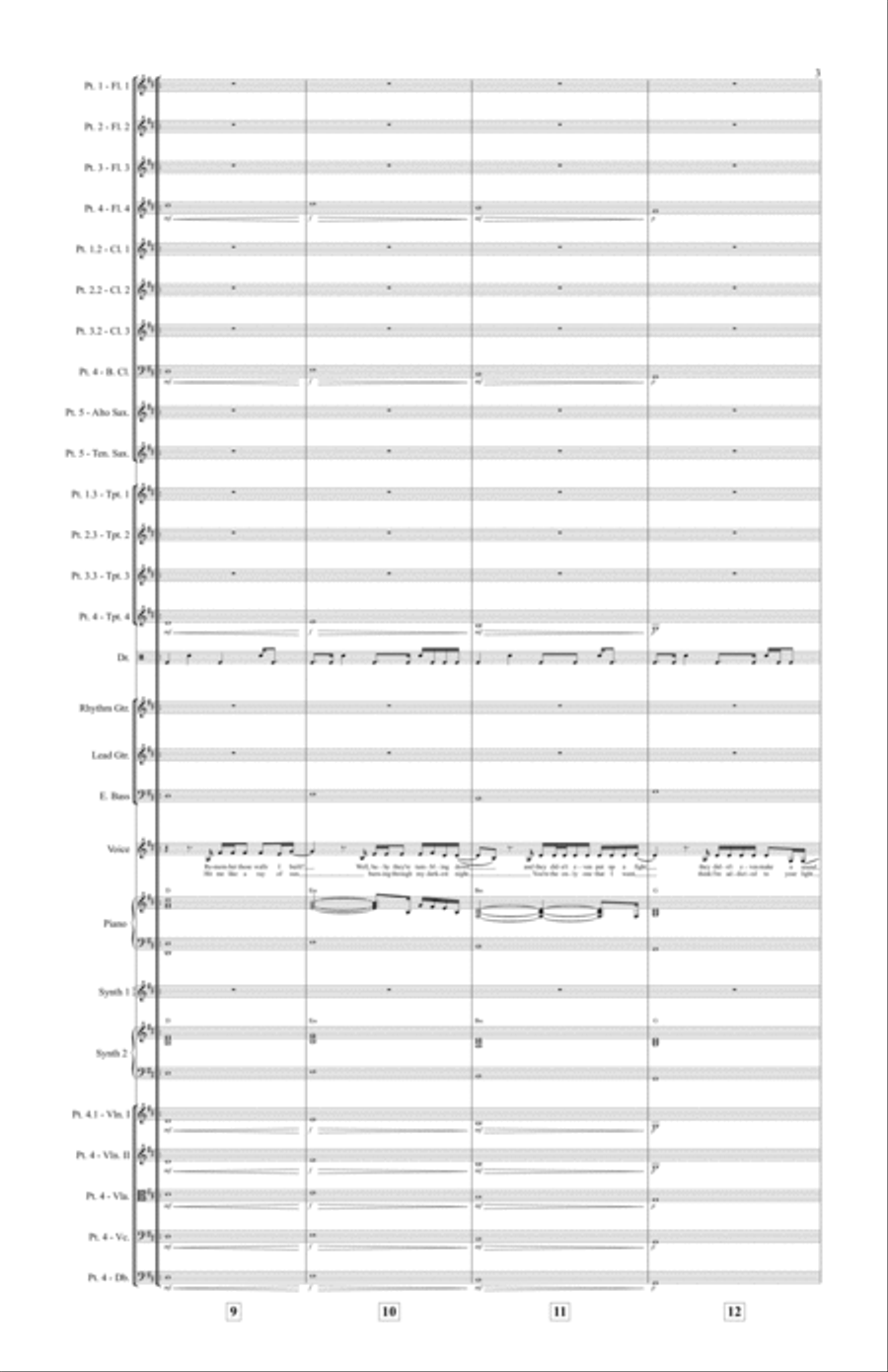 Halo Halo Large Ensemble scores gallery preview page 3