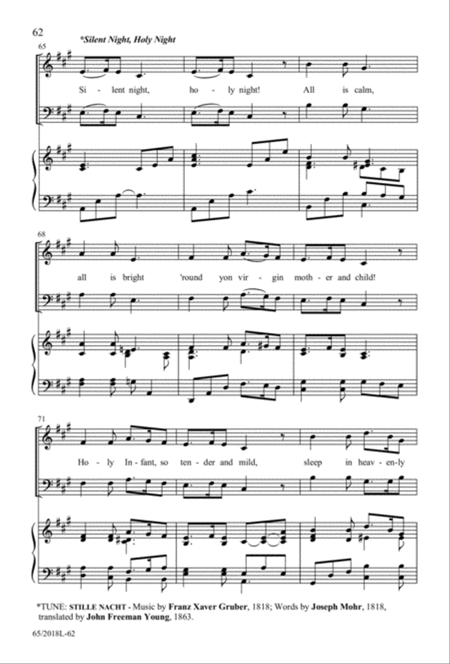 A Ceremony of Lessons and Carols 3-Part scores gallery preview page 63