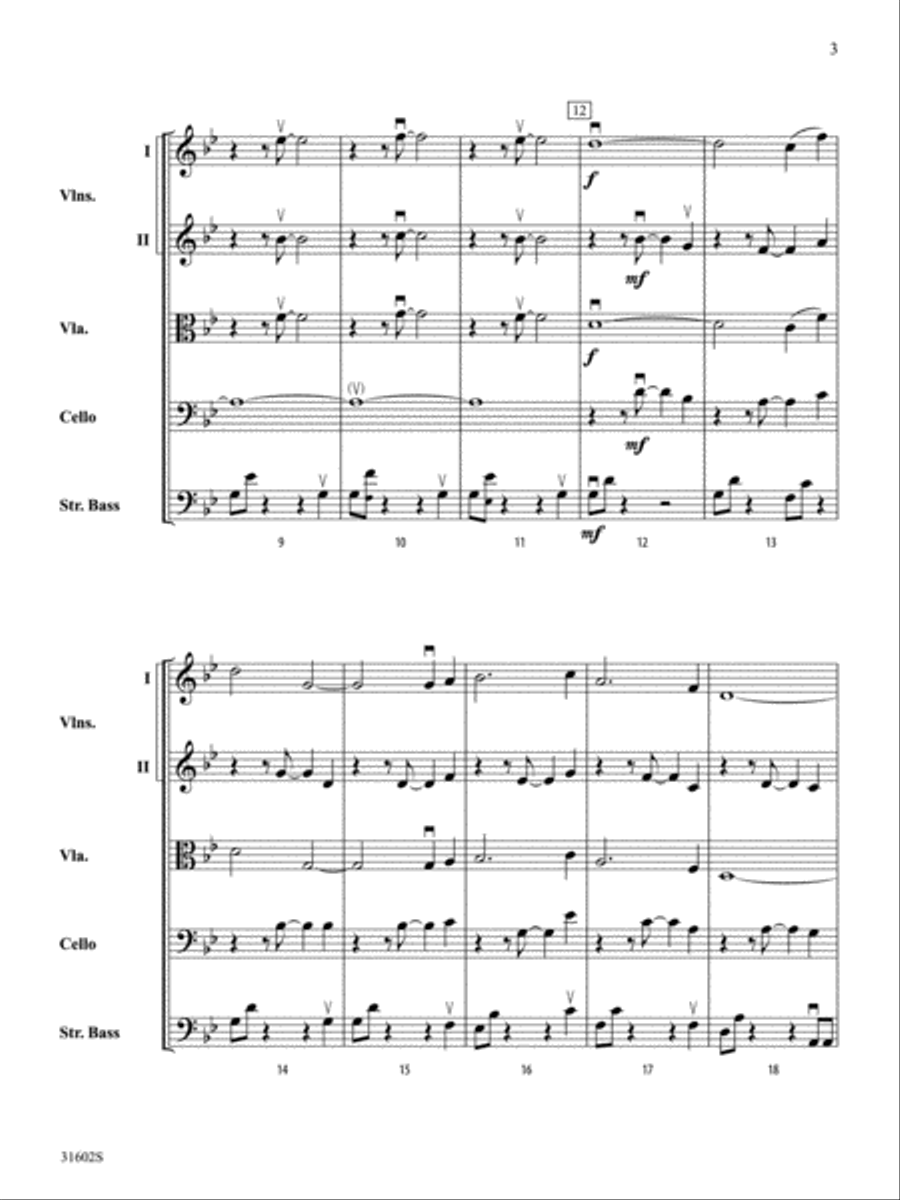 Mercurius Mercurius String Orchestra scores gallery preview page 3