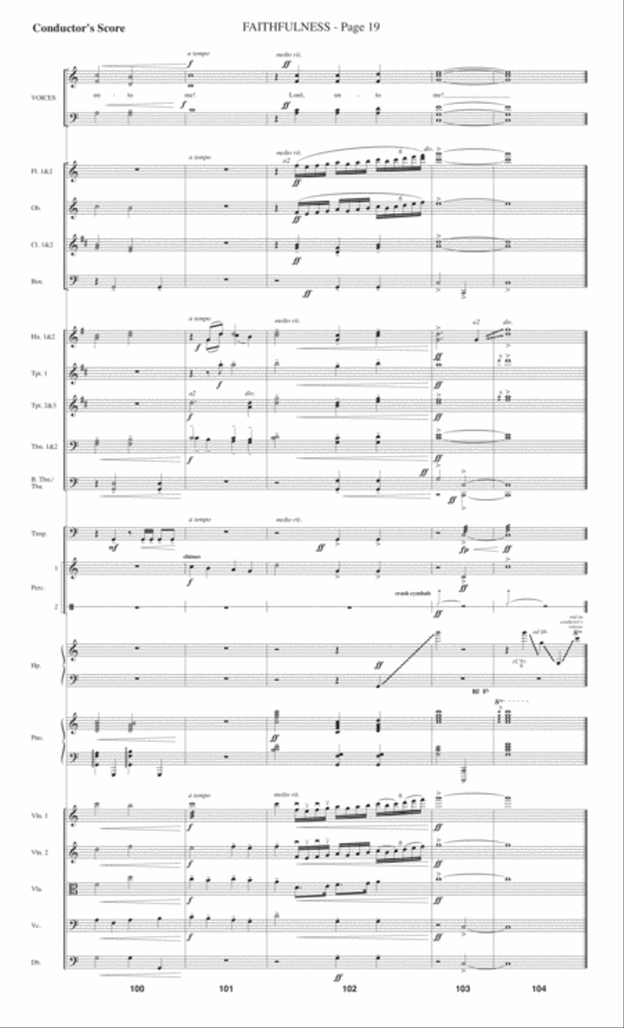 Faithfulness 4-Part scores gallery preview page 21
