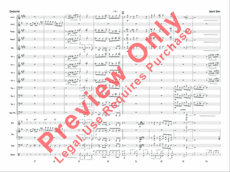 Santa Baby Jazz Ensemble scores gallery preview page 24