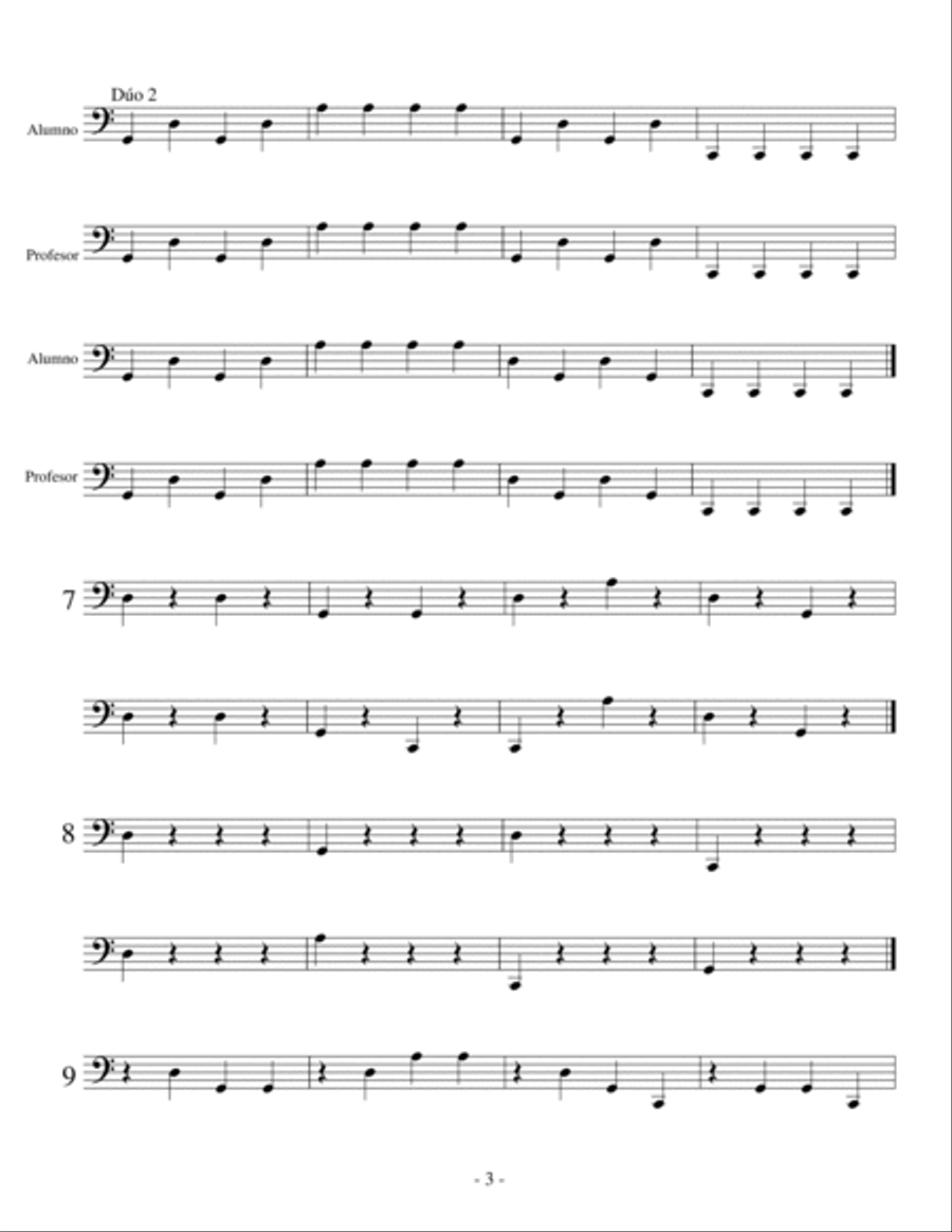 25 Cello Pizzicato Lessons for Beginners. Cello Solo scores gallery preview page 3